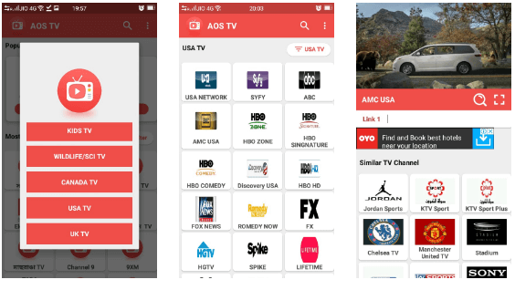 AOS TV APK Screenshots 2