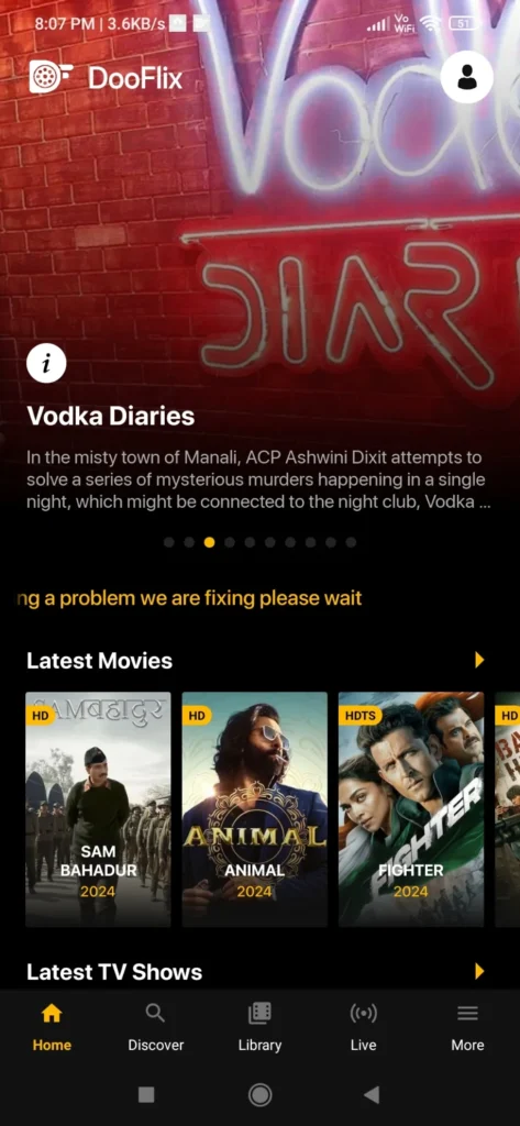 DooFlix APK Screenshot 2