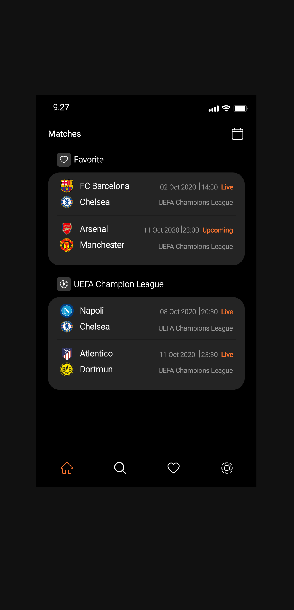 Tea Sport Live APK Screenshots 1