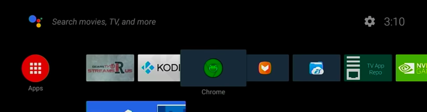 MetaTV APK Installation on Nvidia Shield TV