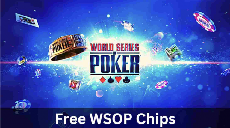 WSOP FREE Chips Promo Codes REEDEM DAILY – (Working, 2024)