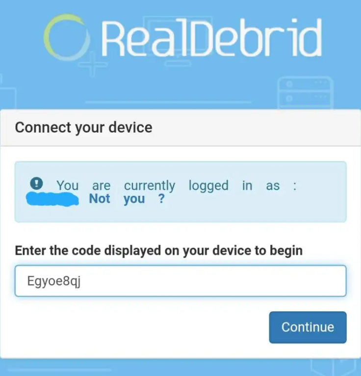 Real-Debrid on Cyberflix TV 4