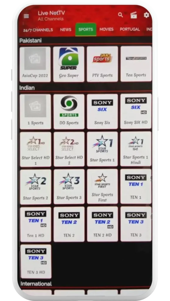 Live Net TV APK V4.9 Free Download on Android